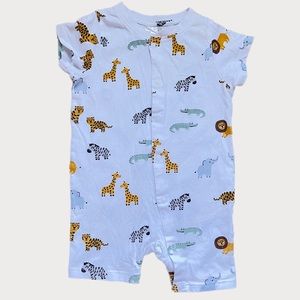 H&M Baby Safari Romper. 6-9M